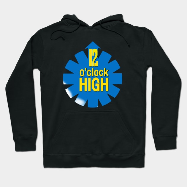 12 O'Clock High Hoodie by grfxdude